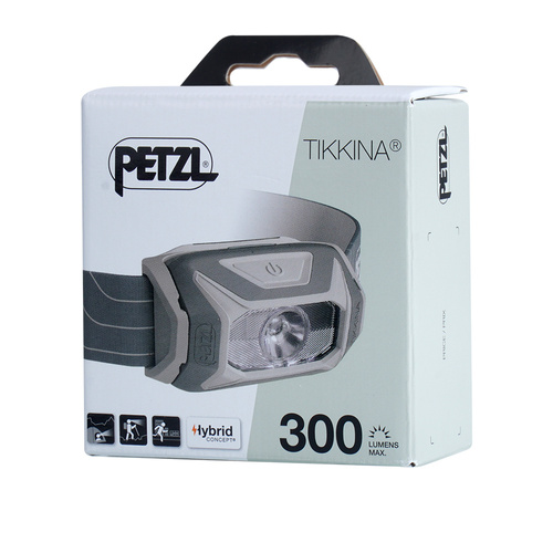 Petzl - Czołówka Tikkina - 300 lm - Szara - E060AA00