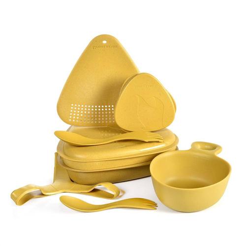 Light My Fire - Outdoor MealKit™ Wanderkochgeschirr-Set - 8 Teile - MustyYellow - 2418410210