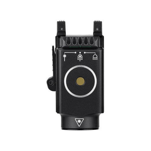 Olight - Latarka taktyczna na broń z celownikiem laserowym BALDR S - 800 lumenów - Czarna