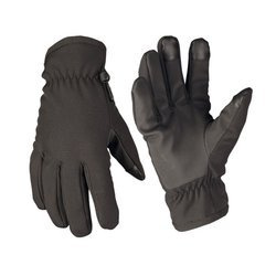 Mil-Tec - Rękawice zimowe Softshell Thinsulate - Czarny - 12521302