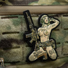 M-Tac - Tactical Girl Patch №1 Tryzub - PVC - Full Color - 51116105