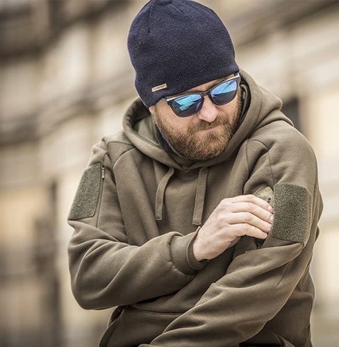 Helikon - Bluza z kapturem Urban Tactical Hoodie Lite - Czerwona - BL-ULK-CB-25