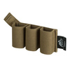 Helikon - Organizer na trzy magazynki pistoletowe Triple Elastic Insert - Coyote - IN-TEL-PO-11