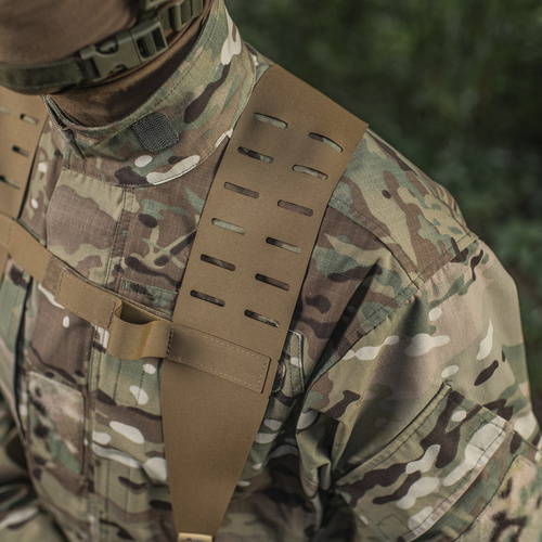 M-Tac - Lasergeschnittene taktische Gürtel-Hosenträger - Coyote - 10255005