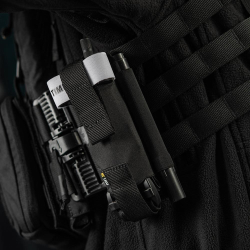M-Tac - Kieszeń na stazę taktyczną z panelem Molle Gen. III - Czarna - 10137302
