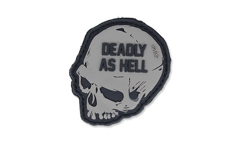 101 Inc. - 3D Patch - Tödlich wie die Hölle - Grau