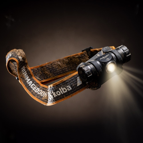 Fenix - Led-Stirnlampe Hm23 Runmageddon - 240 lm - Schwarz / Grau / Orange - HM23 Runmageddon