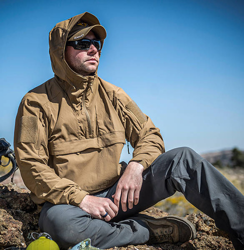 Helikon - Kurtka Anorak Mistral® - Softshell - Adaptive Green - KU-MSL-NL-12