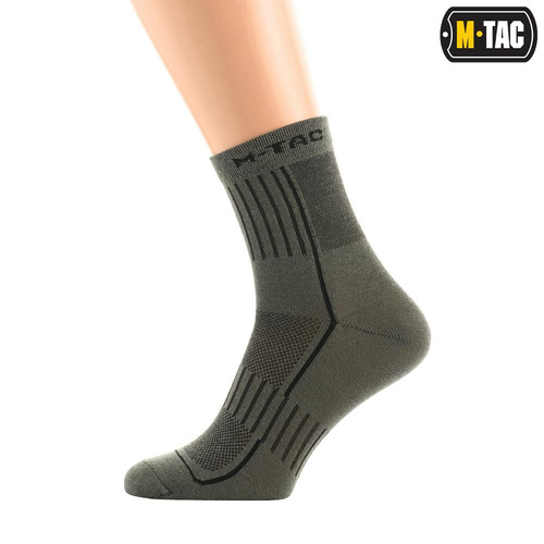 M-Tac - Lightweight Trekking Socks Mk.3 - Olive - 30903001