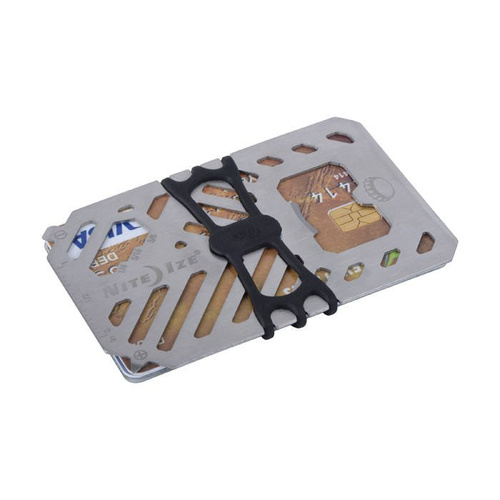 Nite Ize - FinancialTool Multi Tool Wallet - Czarny - FMT2-01-R7