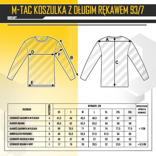 M-Tac - Koszulka z długim rękawem - Dark Olive - 20067048