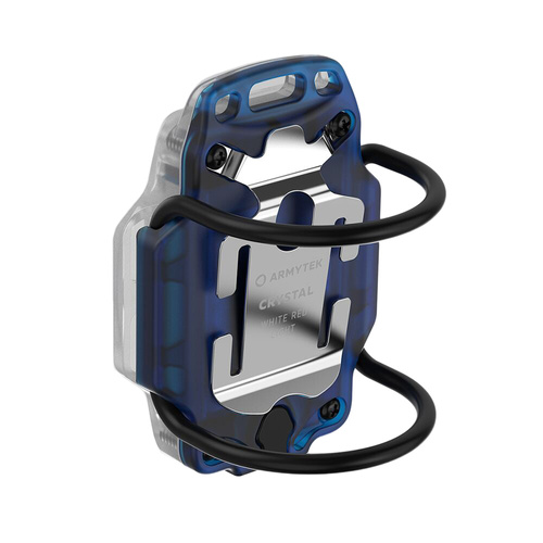 Armytek - LED-Taschentaschenlampe Crystal WRB - Leuchtfeuer - 150 lm - Blau/Grau - F07202B