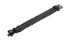 101 Inc. - Paracord Überleben Armband - 8" - schwarz