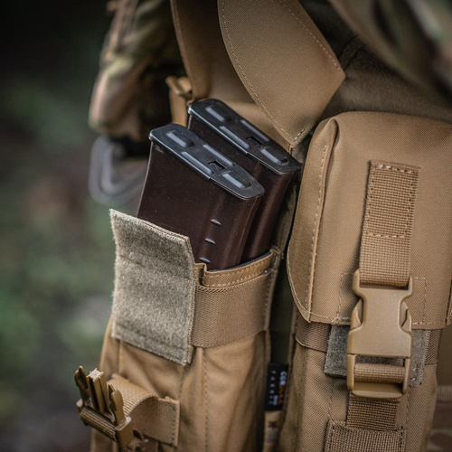 M-Tac - Ładownica na dwa magazynki AR/AK - Fastex - Cordura 500D - Woojin - Coyote - 10013105