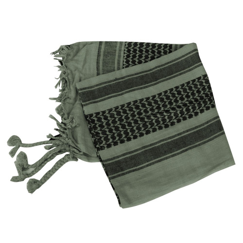 Mil-Tec - Kopftuch Shemagh Arafat - 100% Baumwolle - Grün-Schwarz - 12610000