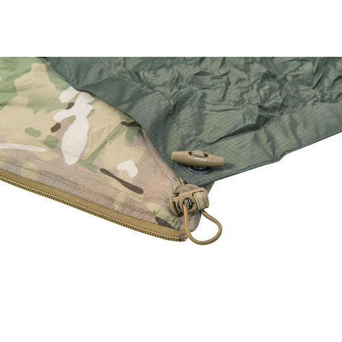 Helikon - Poncho ocieplane Swagman Roll - Windpack - Climashield - PenCott WildWood - PO-SMR-NL-45