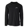Helikon - Koszulka z długim rękawem Helikon-Tex Logo - Czarna - TS-HLT-CO-01