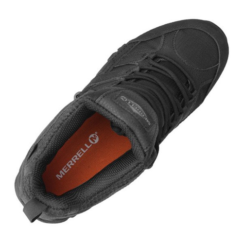Merrell - Buty wojskowe Moab 2 Mid - Wodoodporne - Czarny - J15853