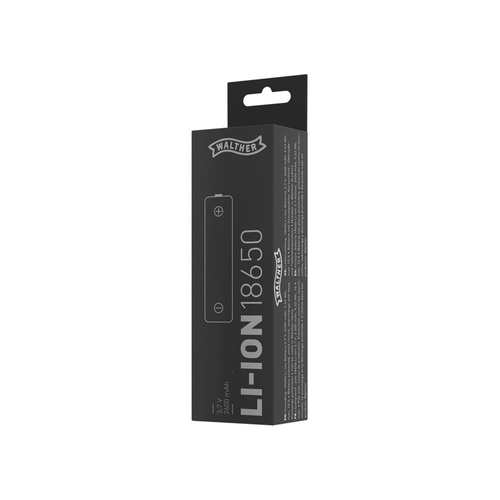 Walther - Akumulator ICR 18650 - 3,7 V - 2600 mAh -  3.7122.1