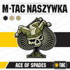 M-Tac - Naszywka Ace of Spades - PVC 3D - Oliwkowy - 51108236