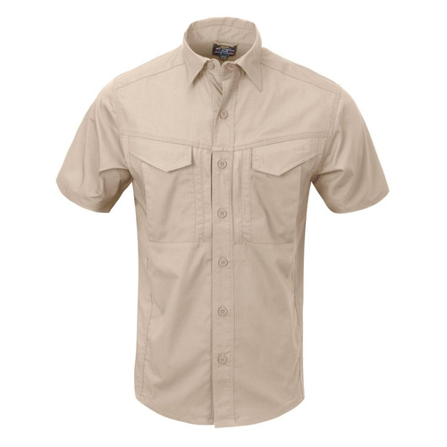 Helikon - Shirt Defender Mk2 - Short Sleeve - PolyCo Ripstop - Olive Green - KO-DS2-PR-02