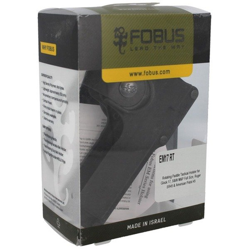 Fobus - Glock 17, 22, 31, S&W, Ruger Holster - Drehbarer Paddel - Rechts - EM17 RT