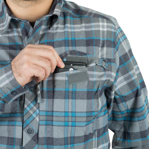 Helikon - Koszula Defender Mk2 Pilgrim Shirt - Rust Plaid - KO-DPG-SR-P9
