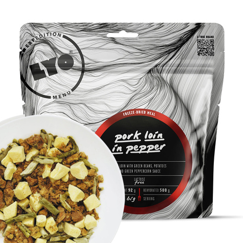 LyoFood - Schweinelende in grünem Pfeffer - 500 g