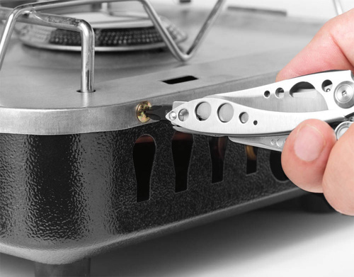 Leatherman - Multitool Skeletool - 7 Werkzeuge - Silber - 830920