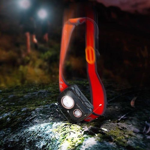Fenix - HL32R-T LED-Stirnlampe - 800 Lm - Rot / Schwarz - 039-548