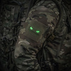 M-Tac - Naszywka Cat Eyes Type 2 - Laser Cut - Czarny / Fluo - 51350002