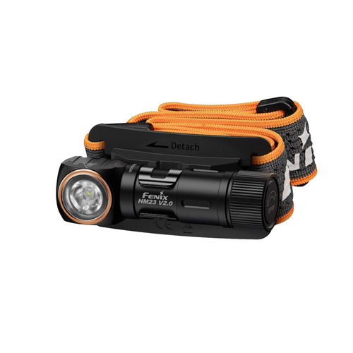 Fenix - LED-Stirnlampe HM23 V2.0 - 300 lm - Schwarz - HM23 V2.0