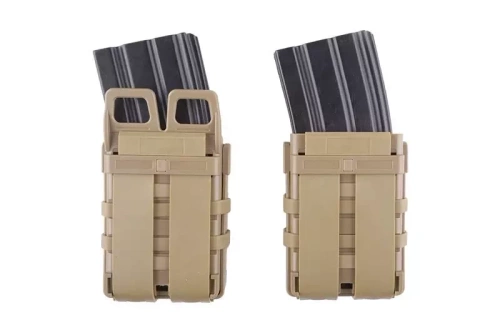Primal Gear - Double Magazine Pouch Open III (M) - AR - Tan - PRI-19-017415