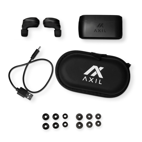 Axil - Aktive Ohrschützer XCOR Pro - Bluetooth 5.2 - Schwarz - XCOR-P-E