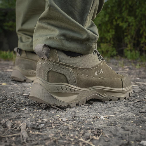 M-Tac - Patrol R Sneakers - Leather - Olive - 30203901