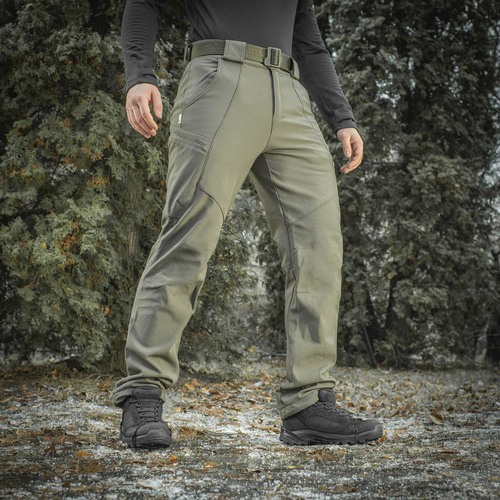 M-Tac - Spodnie Softshell Winter - Oliwkowe - 20306001