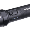 NEXTorch - Latarka taktyczna LED P84 z akumulatorem 4800 mAh - 3000 lm - Czarna - P84