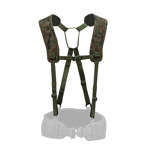 Templars Gear - 4-punktowe szelki taktyczne X-Harness MOLLE - Pantera Leśna / Wz. 93 - TG-X-HAR-WZ93
