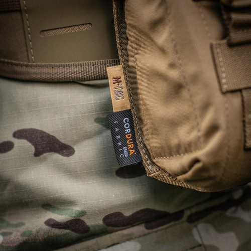 M-Tac - Ładownica na dwa magazynki AR/AK - Fastex - Cordura 500D - Woojin - Coyote - 10013105