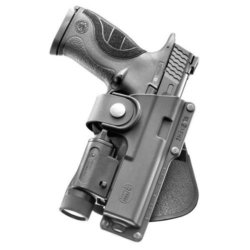 Fobus - Glock 17, 22, 31, S&W, Ruger Holster - Drehbarer Paddel - Rechts - EM17 RT