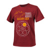 Helikon - T-Shirt Travel Advice Russian Luck - Red/Black Melange - TS-TRL-CO-2501Z