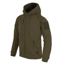 Helikon - Bluza Urban Tactical Hoodie Lite - FullZip - Zielona- BL-ULF-CB-82