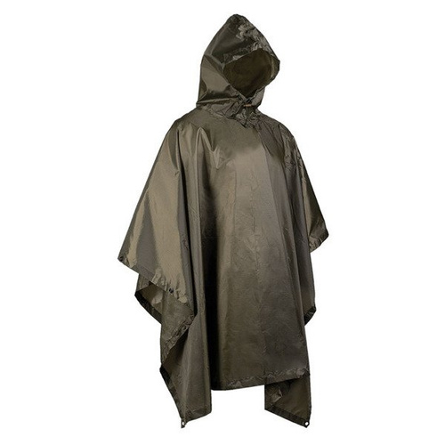 Mil-Tec - Ponczo przeciwdeszczowe Basic - Ripstop - Oliwkowy - 10628001