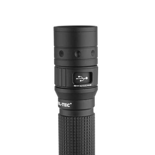 Mil-Tec - Operator MT1R Rechargeable  Flashlight  - 500lm - 15153000