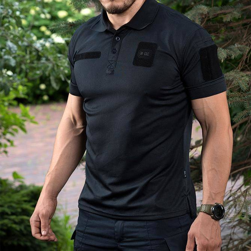 M-Tac - Koszula polo Elite Tactical Coolmax - Dark Navy Blue - 80010015