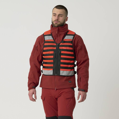 Helikon - Modular SAR Vest - Fluorescent Red - KK-SAR-PO-FR