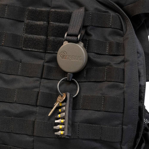 Key-Bak - Retraktor Gree SecurIt Heavy Duty - 48" - Kevlar - MOLLE - Grün - 0488-8233
