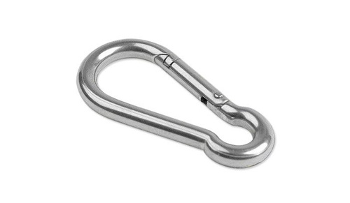Mil-Tec - Karabinek Stalowy - US Oval - 60 mm - 15924060