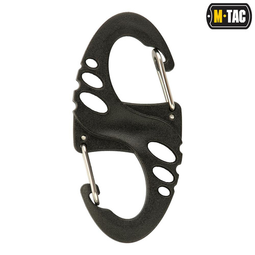 M-Tac - Doppelkarabiner S-Haken - Schwarz - MTC-SHKCRBNR-BK
