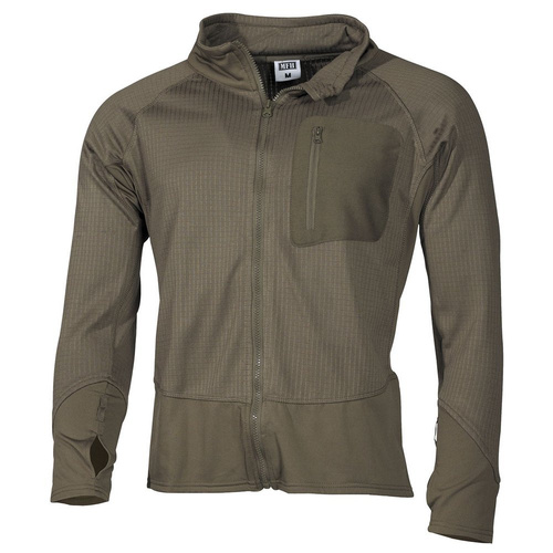 MFH - Thermo-Sweatshirt US Jacket Lining - Olive - 03202B